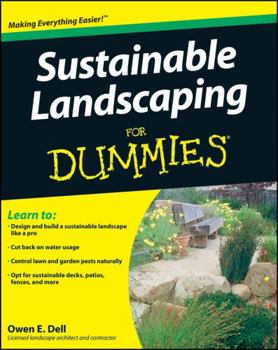 Paperback Sustainable Landscaping For Dummies Book