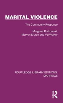 Hardcover Marital Violence: The Community Response Book