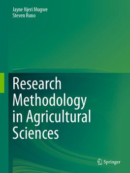 Hardcover Research Methodology in Agricultural Sciences Book