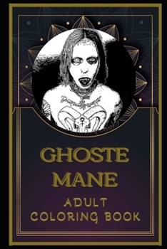Paperback GHOSTEMANE Adult Coloring Book: Color Out Your Stress with Creative Designs Book