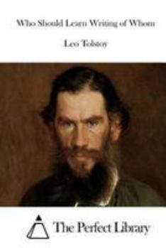 Paperback Who Should Learn Writing of Whom Book