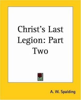 Paperback Christ's Last Legion Book