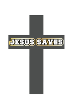 Paperback Jesus Saves: Monatsplaner, Termin-Kalender - Geschenk-Idee für gläubige Christen - A5 - 120 Seiten Book