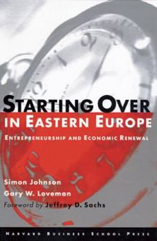 Hardcover Starting Over in Eastern Europe Book