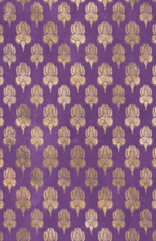 Paperback Dot Grid Journal Notebook: Purple Peacock Pattern - Bullet Planner Book - Dotted Grid - 5.5 X 8.5" 120 Pg - DIY Weekly Spread - Organizer - Habit Book