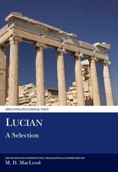 Paperback Lucian: A Selection Book