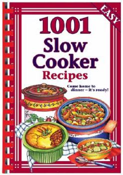 Spiral-bound 1001 Slow Cooker Recipes Book