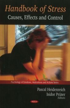 Hardcover Handbook of Stress: Causes, Effects and Control Book