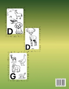 Paperback ABC Coloring Book [Large Print] Book