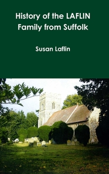 Hardcover History of the LAFLIN Family from Suffolk Book