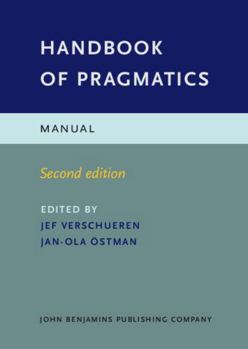 Hardcover Handbook of Pragmatics Book