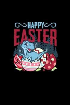 Happy Easter: College Ruled Lined Writing Notebook Journal, 6x9, 120 Pages