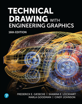 Hardcover Technical Drawing with Engineering Graphics Book