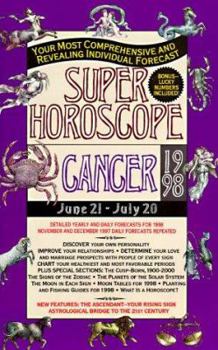 Paperback Super Horoscopes 1998: Cancer Book