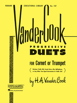 Paperback Vandercook Progressive Duets for Cornet or Trumpet Book