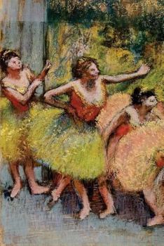 ''Dancers in Green and Yellow'' by Edgar Degas: Journal (Blank / Lined)