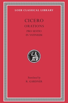Hardcover Pro Sestio. in Vatinium [Latin] Book