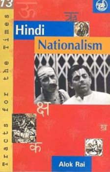 Paperback Hindi Nationalism (Tracts for the Times 13) Book