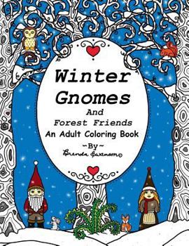 Paperback Winter Gnomes and Forest Friends Book