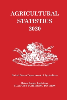 Paperback Agricultural Statistics 2020 Book
