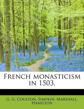French Monasticism In 1503