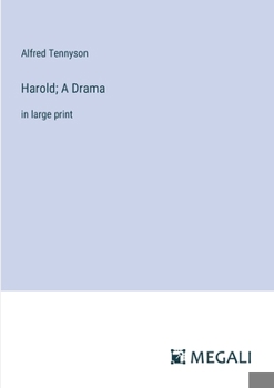 Paperback Harold; A Drama: in large print Book