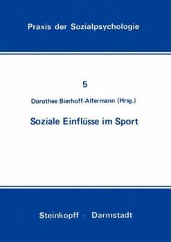 Paperback Soziale Einflüsse Im Sport [German] Book