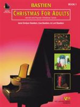 Hardcover Bastien Christmas for Adults: Sacred and Popular Christmas Carols Book