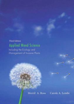 Hardcover Applied Weed Science: Including the Ecology and Management of Invasive Plants Book