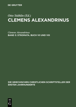 Hardcover Stromata. Buch VII und VIII [Greek, Ancient (To 1453)] Book