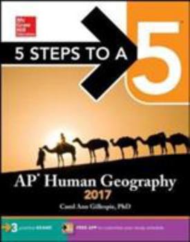 Paperback 5 Steps to a 5: AP Human Geography 2017 Book