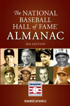 Paperback National Baseball Hall of Fame Almanac: 2018 Edition Book