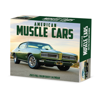 Calendar American Muscle Cars 2025 6.2 X 5.4 Box Calendar Book