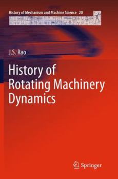 Paperback History of Rotating Machinery Dynamics Book