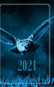 Hardcover 2021 Night Owl DayPlanner: VanHelsing DayPlanner's & NoteBooks Book