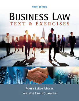 Product Bundle Bundle: Business Law: Text & Exercises, Loose-Leaf Version, 9th + Mindtap Business Law, 1 Term (6 Months) Printed Access Card Book