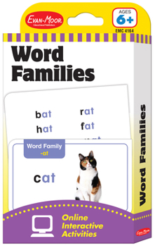 Paperback Flashcards: Word Families Book