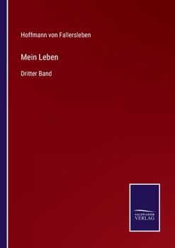 Paperback Mein Leben: Dritter Band [German] Book