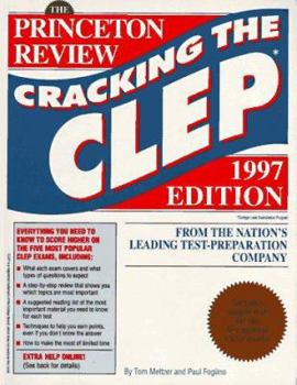 Paperback Cracking the CLEP, 1997 Ed Book