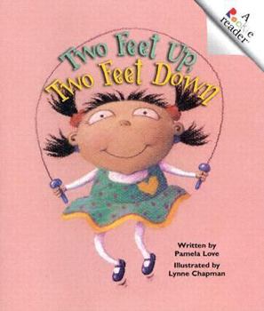 Paperback Two Feet Up, Two Feet Down (A Rookie Reader: Level B) Book