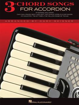Paperback 3-Chord Songs for Accordion Book