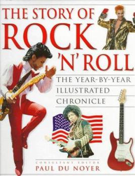 Hardcover Story Rock N Roll Year by Year Illustrated Chronical 1 Book