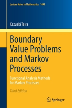 Paperback Boundary Value Problems and Markov Processes: Functional Analysis Methods for Markov Processes Book