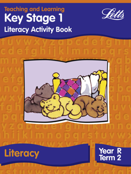 Paperback Key Stage 1 Literacy: Reception, Term 2 (Letts Primary Activity Books for Schools) Book