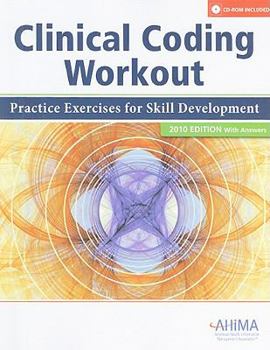 Paperback Clinical Coding Workout: Practice Exercises for Skill Development, with Answers [With CDROM] Book