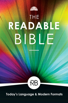 Paperback The Readable Bible: Holy Bible Book