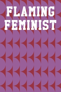 Flaming Feminist: Blank Ukelele Tab Notebook 6”x9” 120 Pages