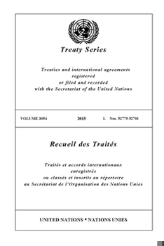 Paperback Treaty Series 3054 Book