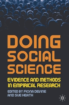 Paperback Doing Social Science: Evidence and Methods in Empirical Research Book