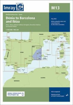 Map Imray Chart M13 Book